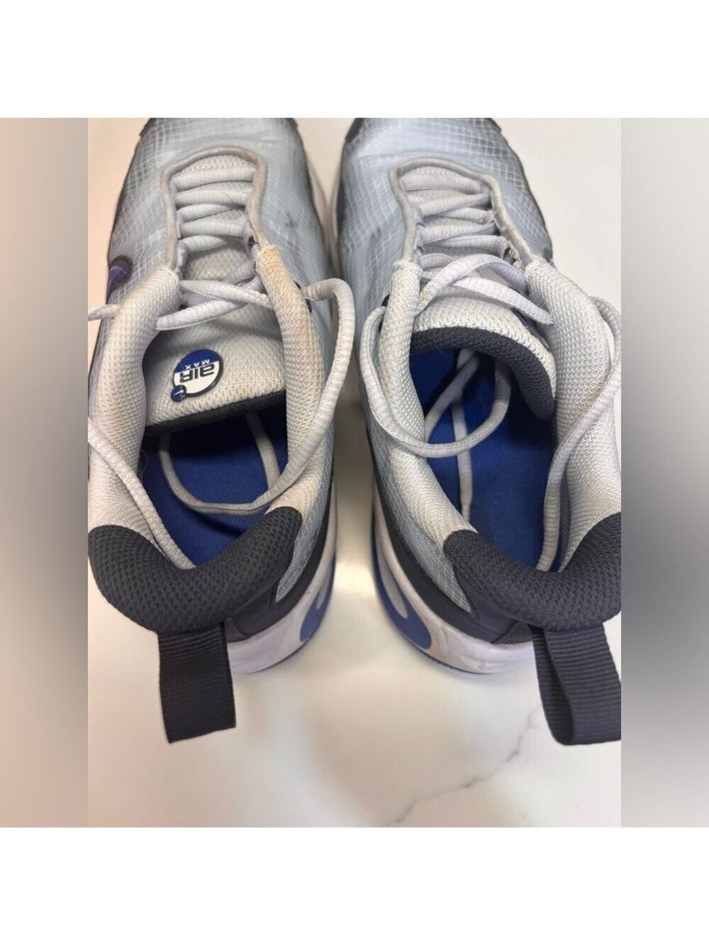 Nike Air Max Sneakers Big Kids 6 Blue - Picture 7 of 9